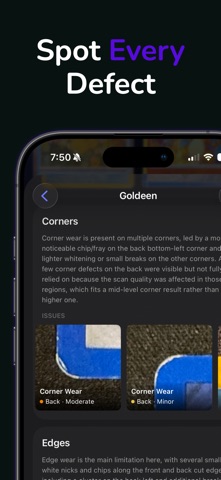 Card Grading AI - GemiScan Screenshot 4 of 7