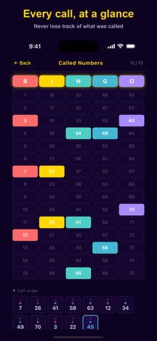 Bingo Caller Party Screenshot 2 of 4