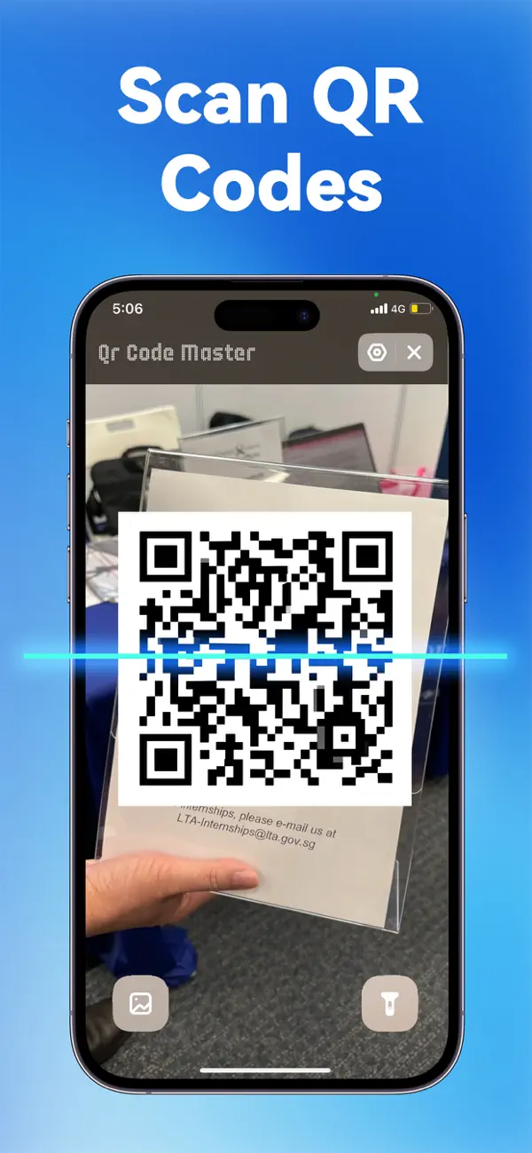 #1. QR Code Reader・Quick Code Scan (iOS) Göre: MTWOM LIMITED