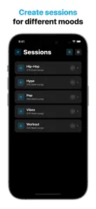 AI Playlist Maker: SongSwipe screenshot #4 for iPhone