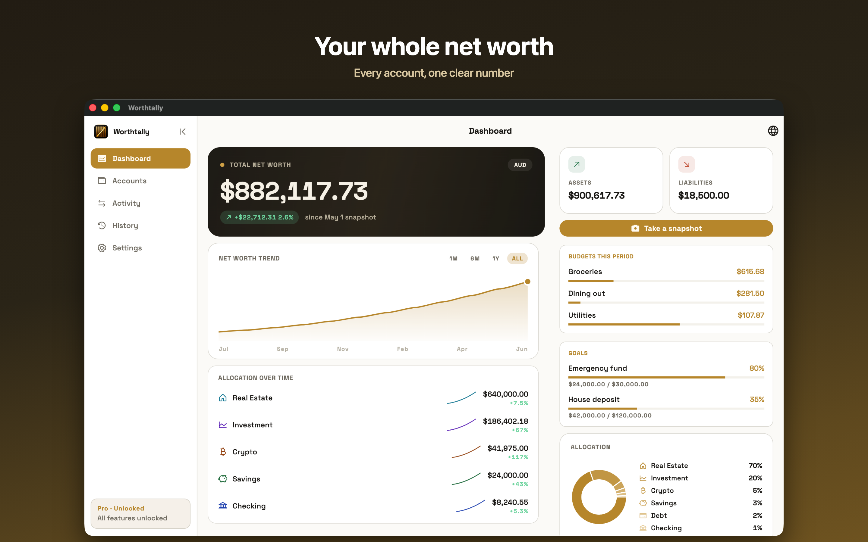 Worthtally: Net Worth Tracker screenshot 20