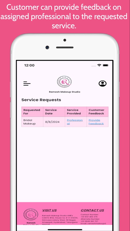 Ramesh Makeup Studio screenshot-6