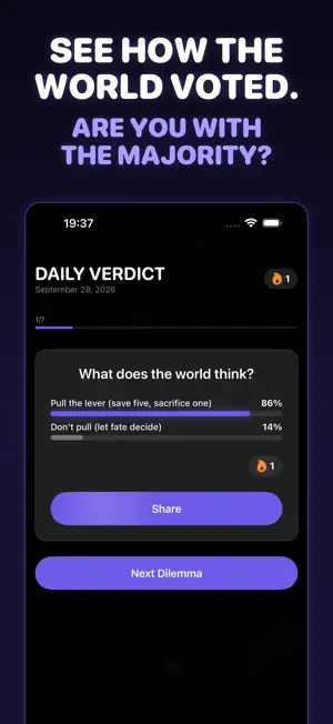 Daily Verdict: Moral Dilemmas screenshot 2