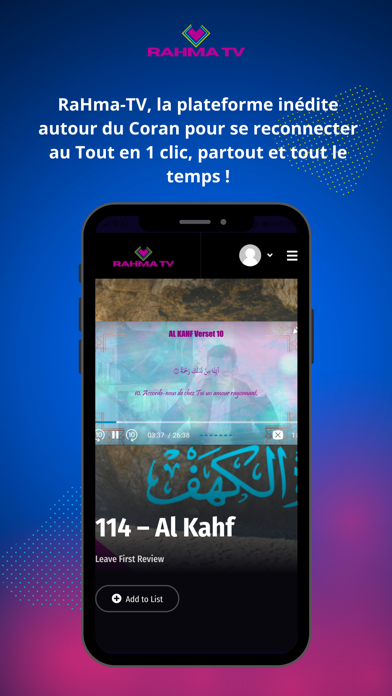 Screenshot #2 pour raHmaTV