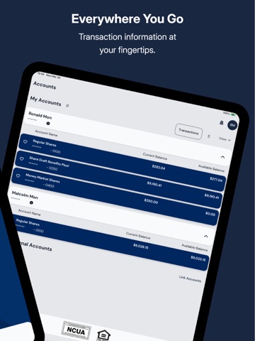 Police FCU Mobile iPad screenshot