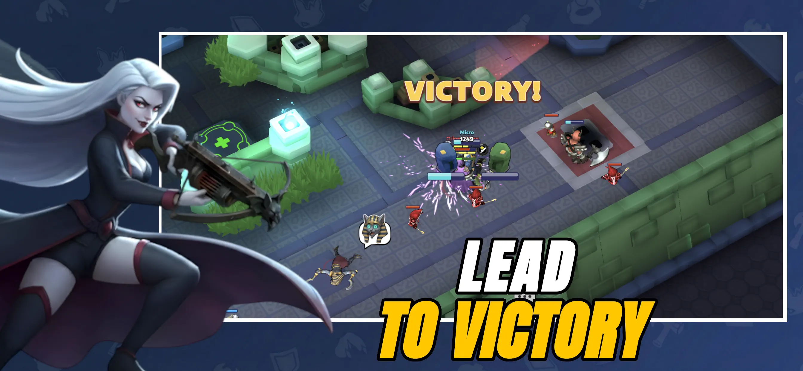 #6. Blitz of Battle: 2v2 MOBA (iOS) Ved: Sanam Games