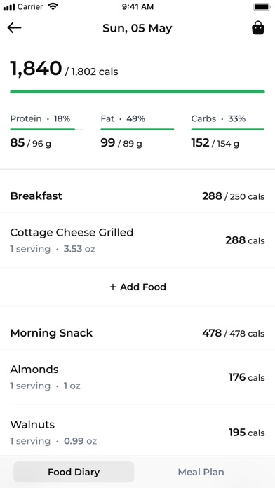 MONOPLAN: Workout & Nutrition Screenshot