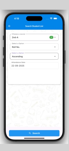 eTab Teacher App screenshot