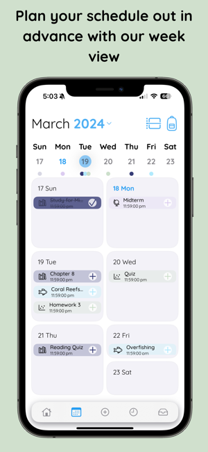 ‎Homework Planner: Recitation Screenshot