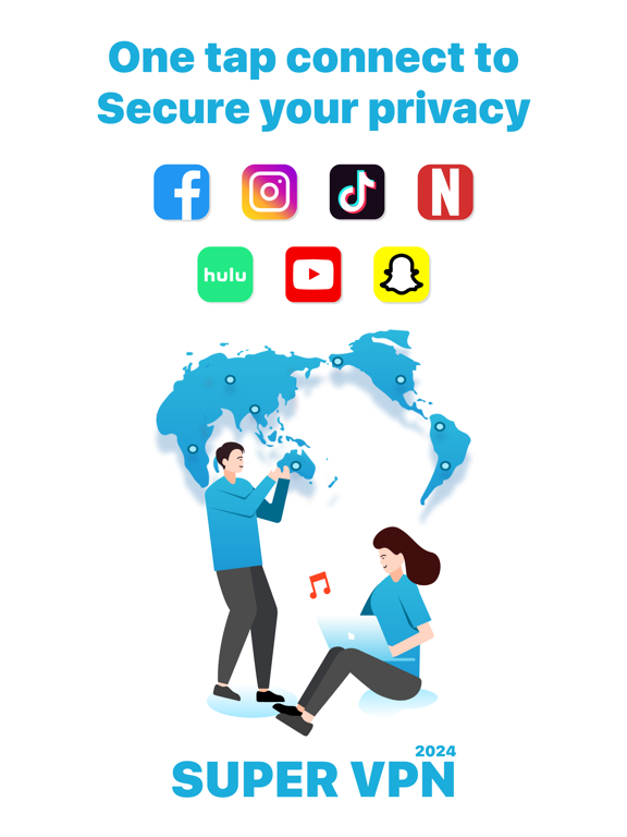 SuperVPN²⁰²⁵ - Best VPN Master