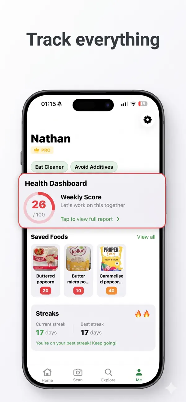 Screenshot #3 pour Labely - Food Product Scanner