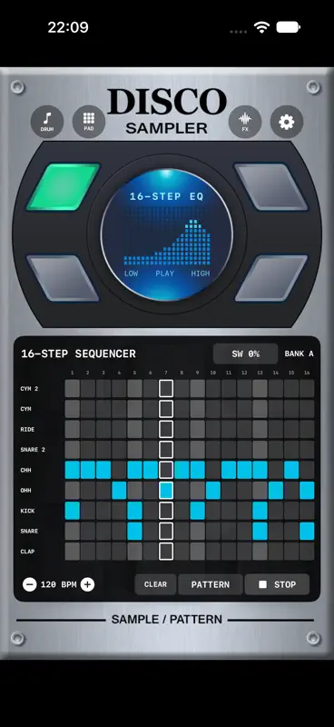 Disco Sampler Pro screenshot 2 of 4