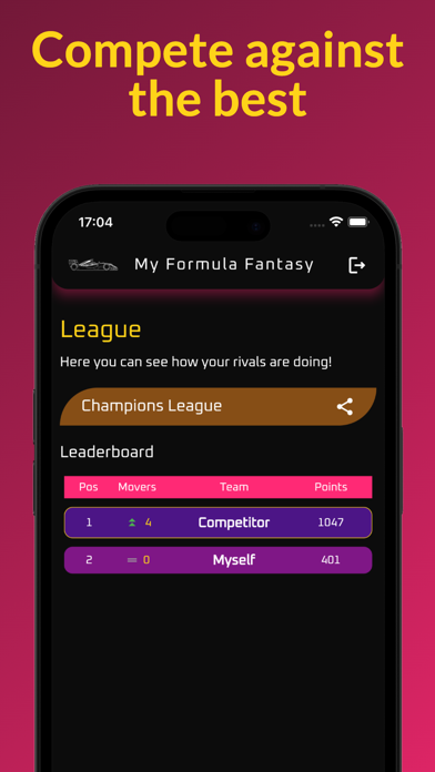 My Formula Fantasy Screenshot