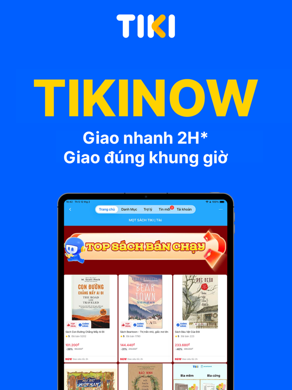 Tiki Shopping & Fast Shipping iPad screenshot 1