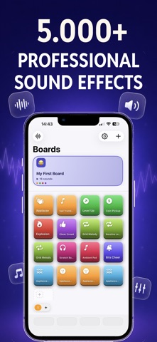 Sound Effects Board iPhone screenshot
