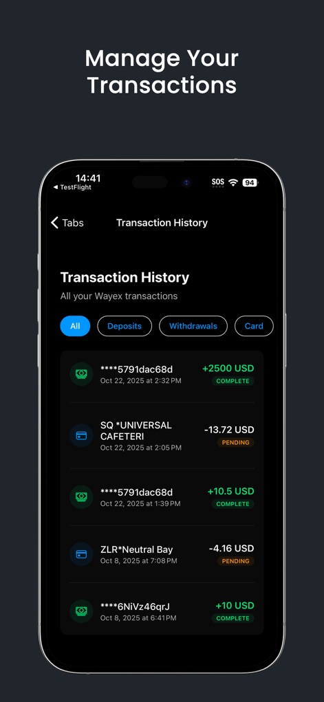 Wayex: Spend Stables Anywhere - Finance App | MWM