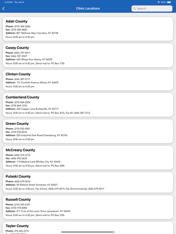 Lake Cumberland Dist HD KY iPad screenshot