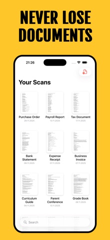 Doculla: AI Document Scanner iPhone screenshot