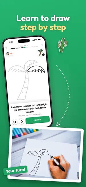 Paper Coach: Learn to Draw screenshot 1