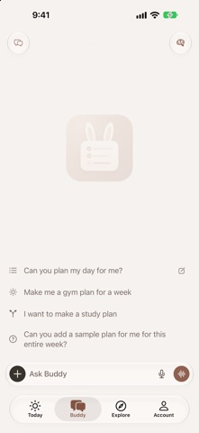 Buddy: Talk to Plan Your Day Screenshot 1 of 6