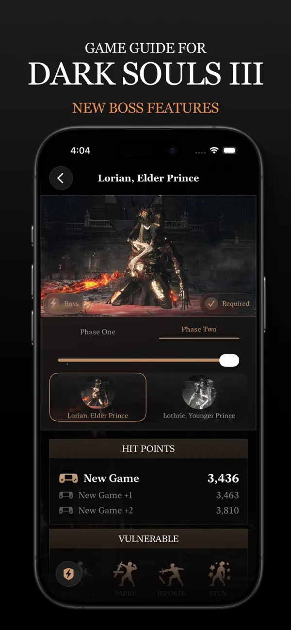 Screenshot #2 pour Game Guide for Dark Souls III