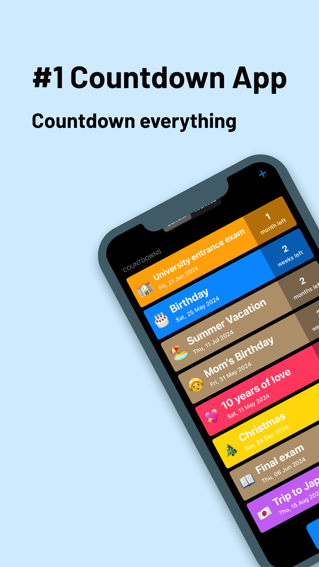 Countdowns & Widgets