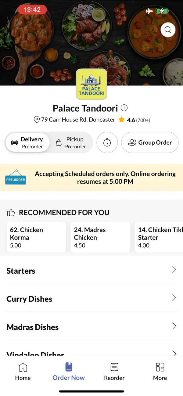 Screenshot #2 pour Palace Tandoori  Doncaster