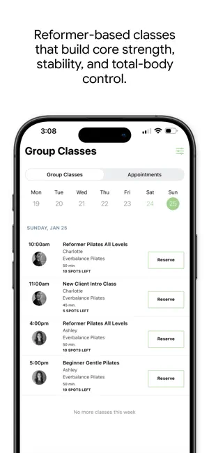 Everbalance Pilates FL screenshot 3