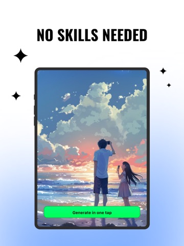 AI Video Generator - AInimate iPad screenshot