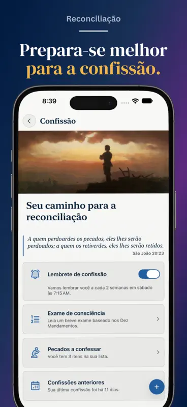 Ambo: Oração e Bíblia Católica screenshot 9 of 10