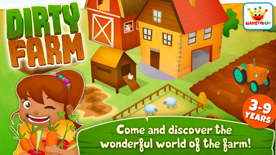 Dirty Farm: Kids Animal Games - 1.2.1 - (iOS)