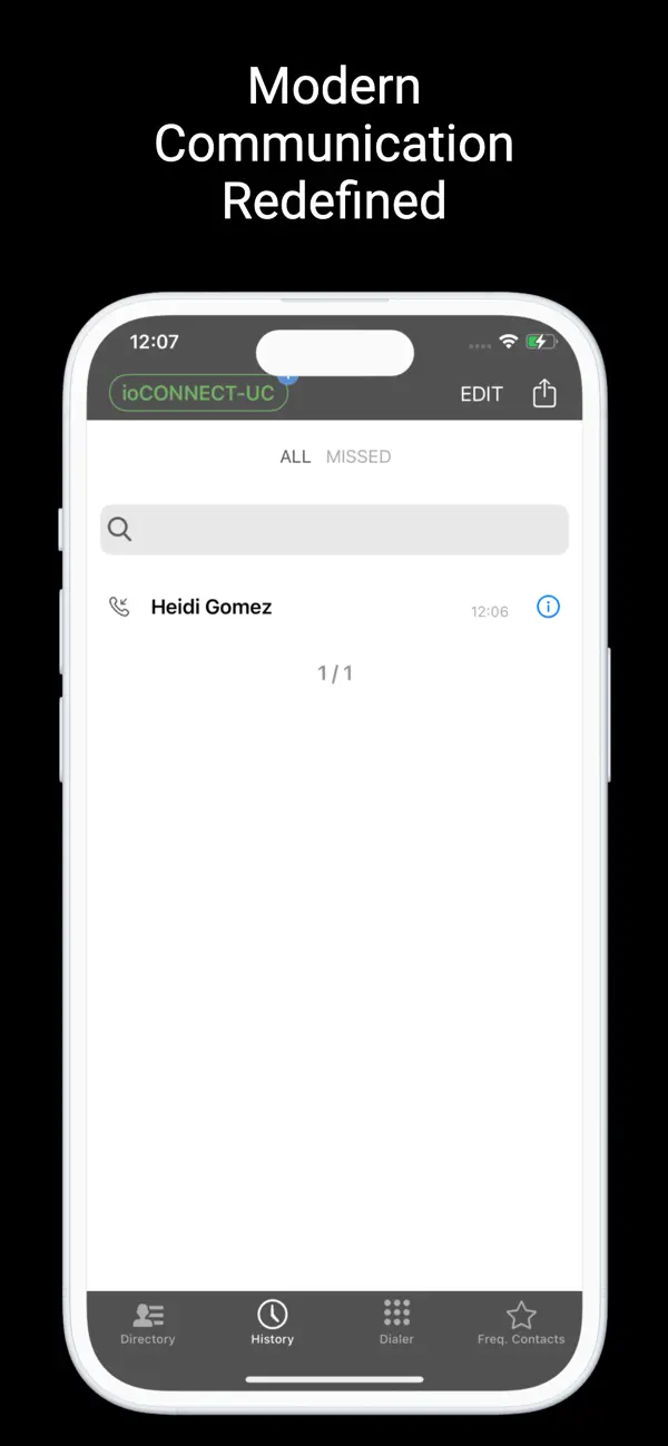Screenshot #2 pour ioCONNECT-UC