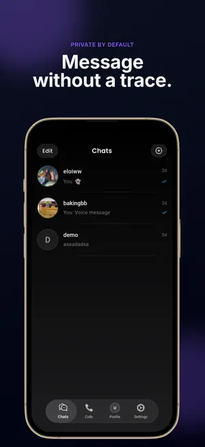 Ghost – Private Messenger screenshot 1