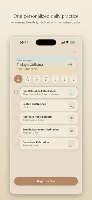Sadhana - Yoga & Meditation screenshot 2