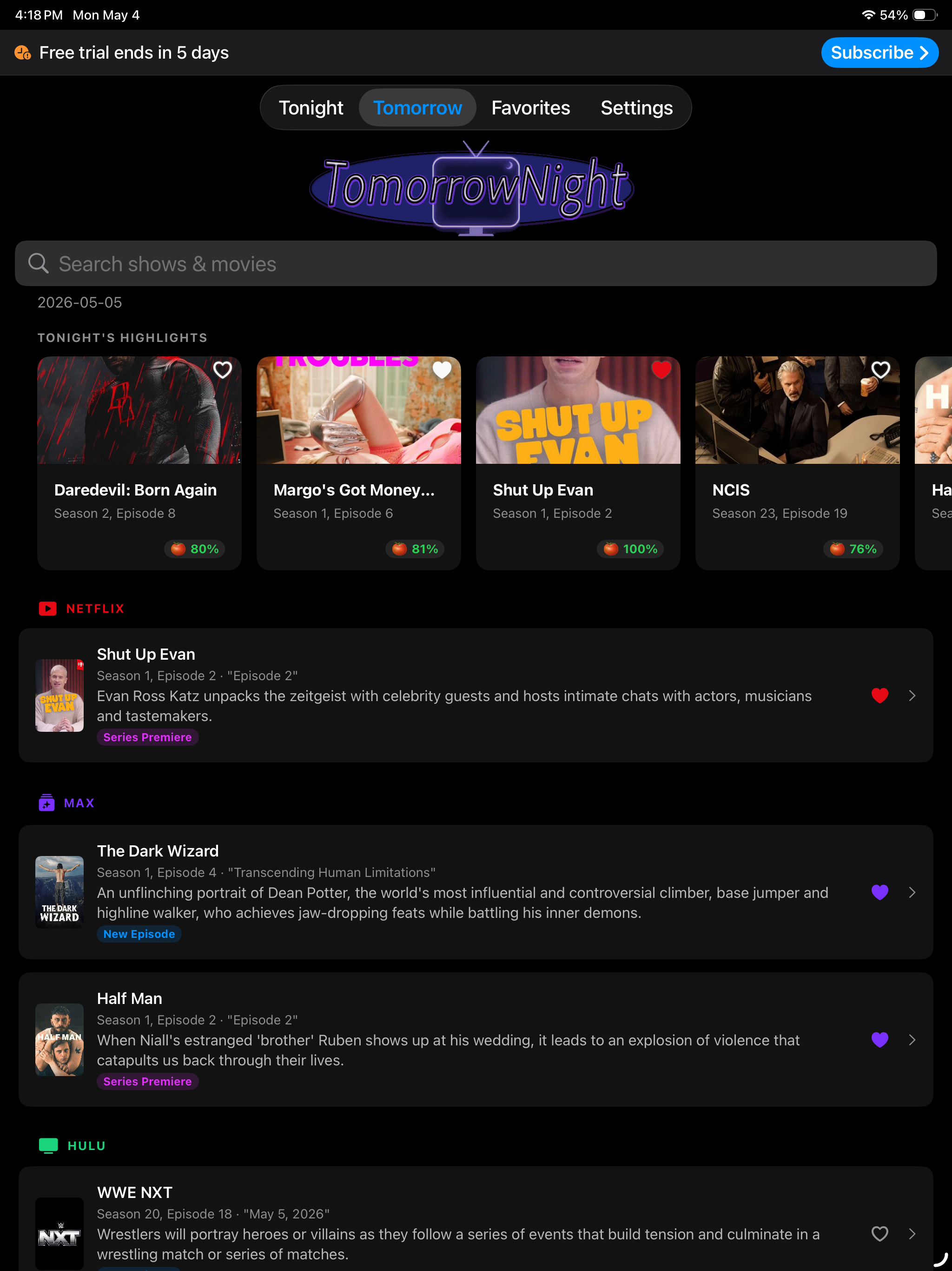 StreamTonight screenshot 8