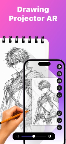 Drawing Projector: AR Draw Art iPhone screenshot