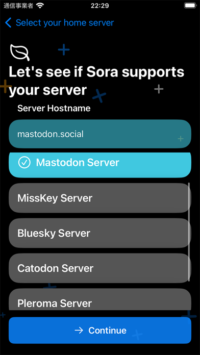 SoraSNS for Mastodon & Bluesky Screenshot