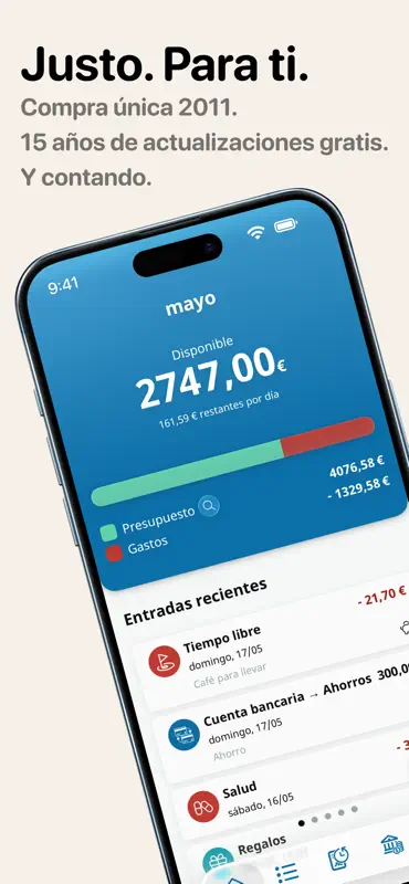 MoneyControl Gastos e Ingresos screenshot 2 of 10