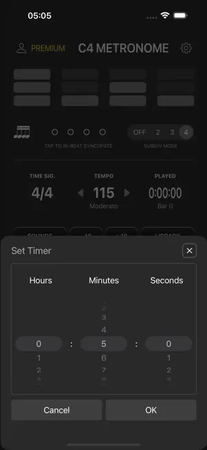 C4 Metronome - Pro Beat & BPM screenshot 4