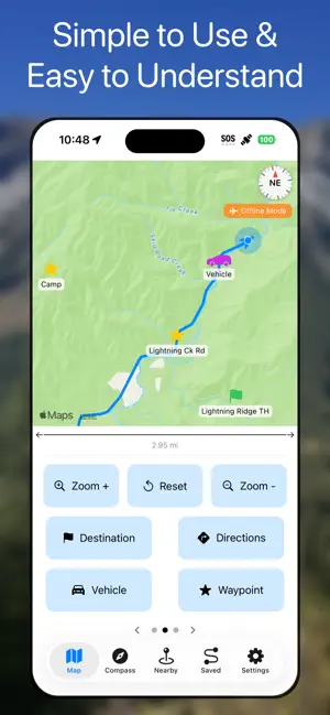 RouteKeeper GPS screenshot 2