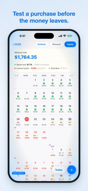 JayCK Flow: Money Calendar screenshot 2