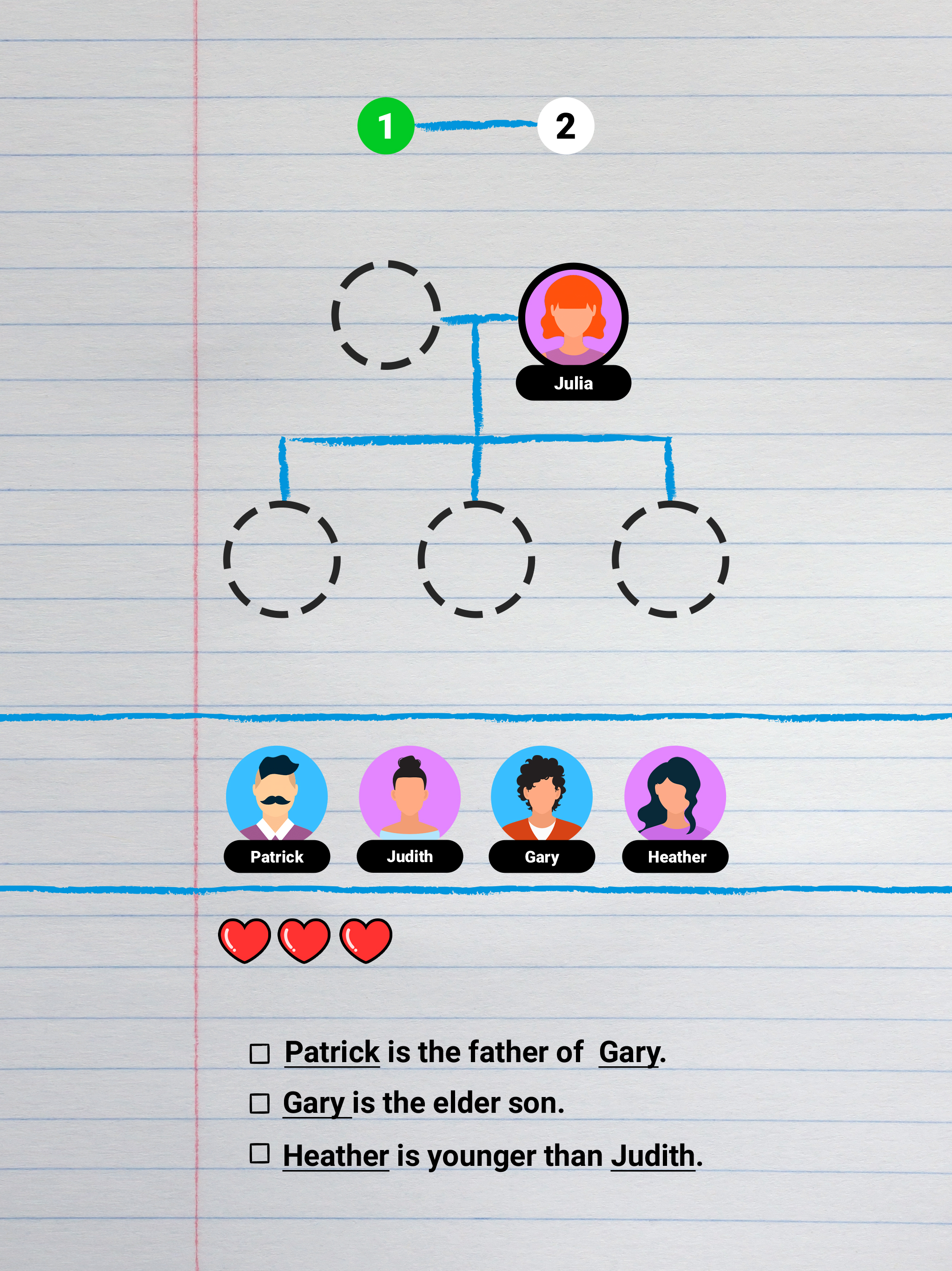 Family Tree! - Logic Puzzles