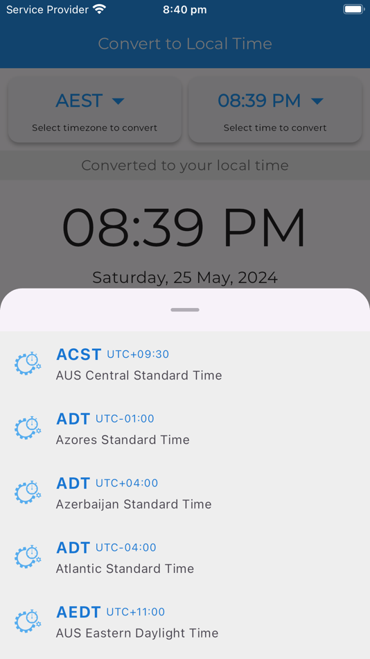 #3. Simple Timezone Converter (iOS) 由: Glenfield Analytics Pty Ltd