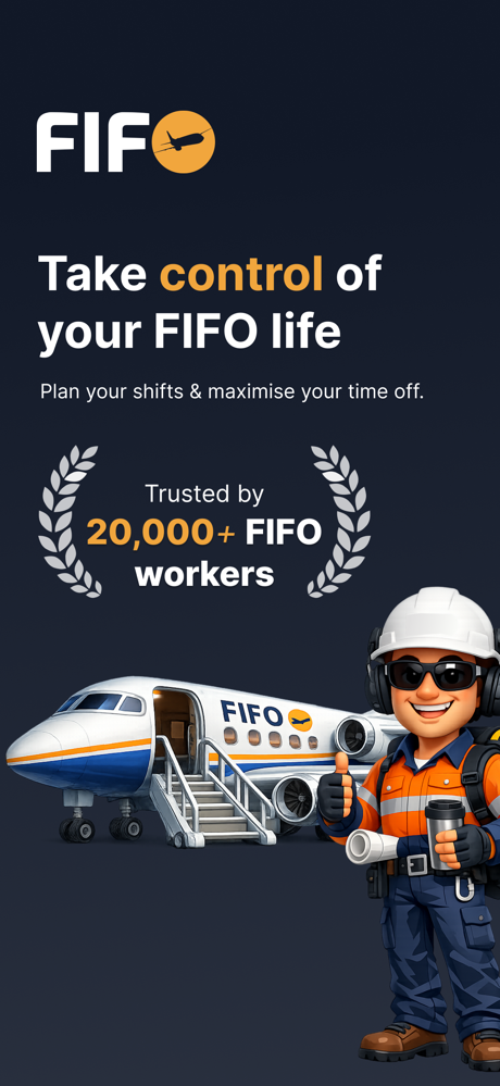 FIFO Clock: Roster Planner screenshot 1