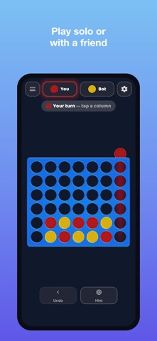 Four in a Row: Match 4 Connect Screenshot 3 of 4