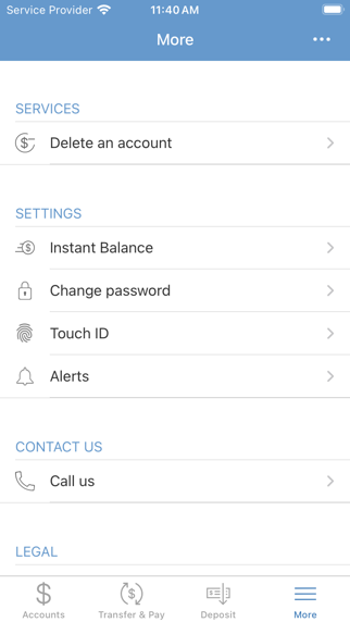 First State Bank Tahlequah, OK iPhone screenshot 4 - Finance app