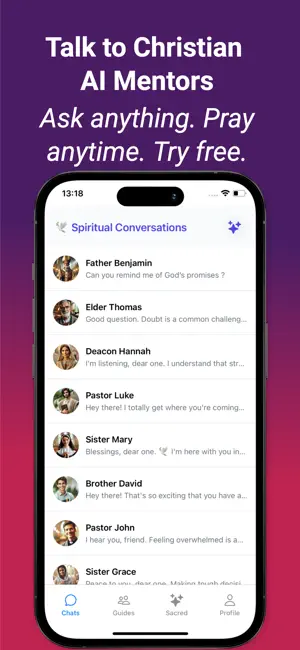 Bible: Daily Prayer HolyChat screenshot 1