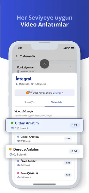 TUDU: YKS, TYT, AYT Soru Çöz iPhone screenshot 5