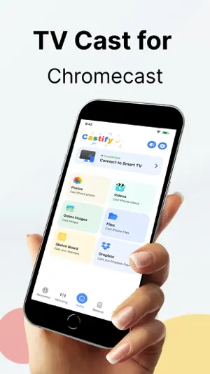 Castify : WebCaster for iPhone screenshot 1