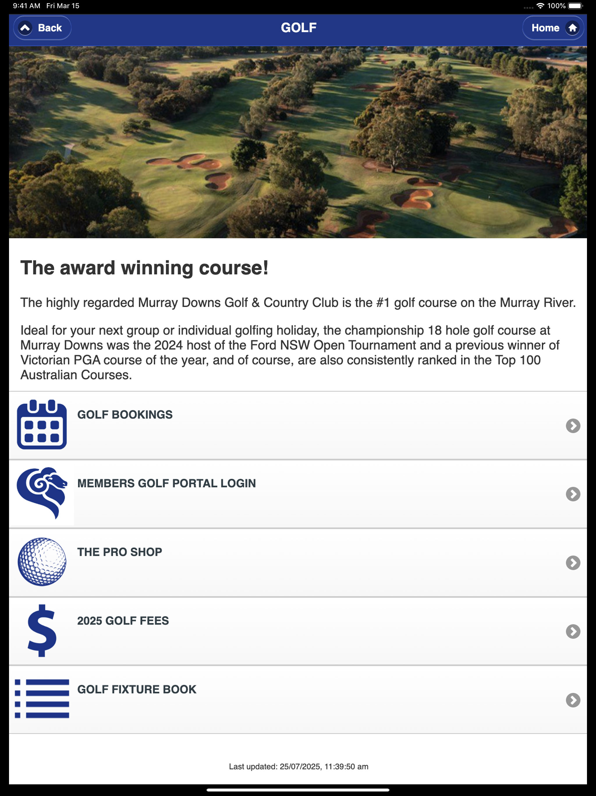 MURRAY DOWNS GOLF & COUNTRY CL